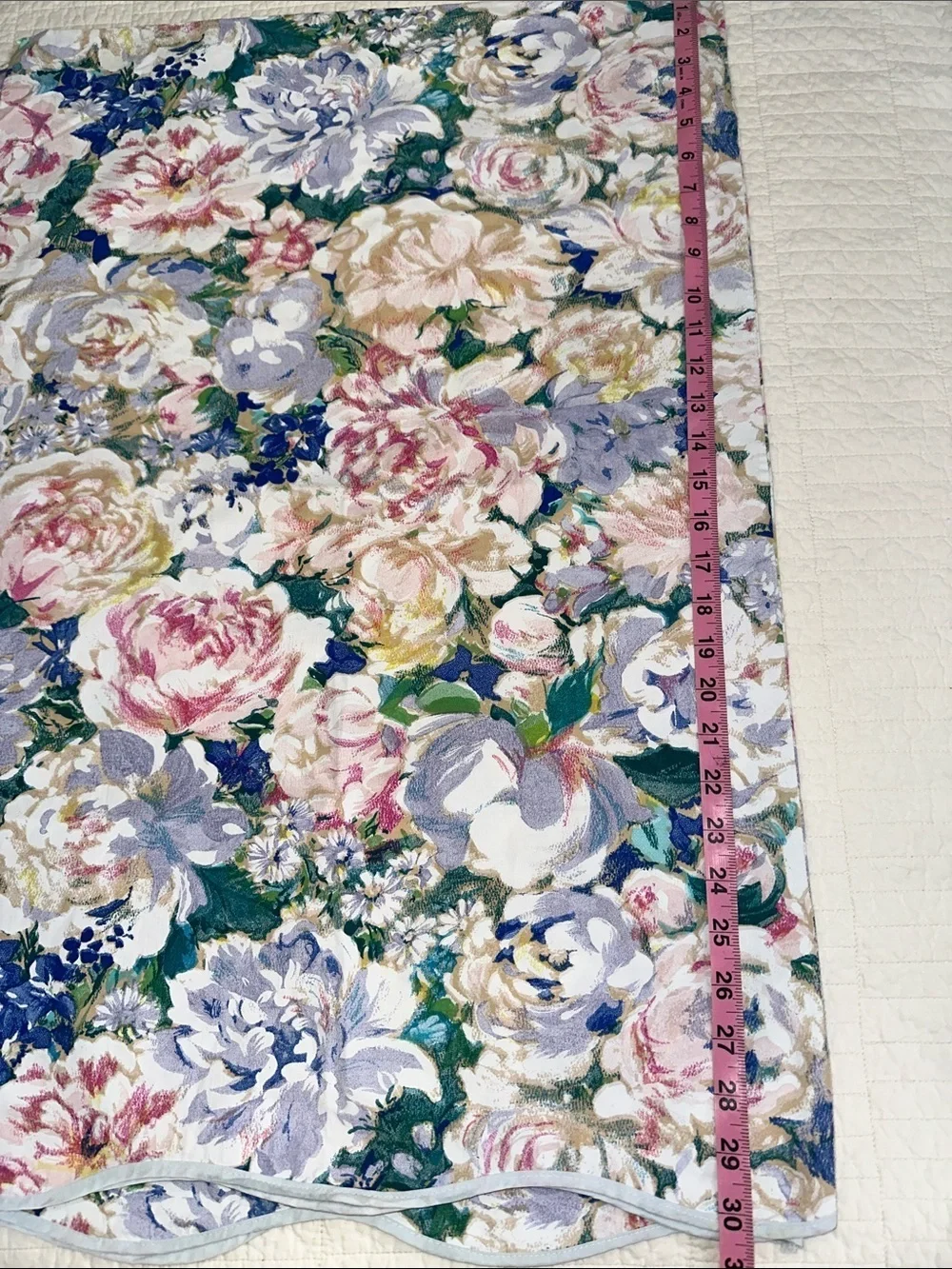 Wamsutta Vintage set of 2 Standard Pillowcase Floral Supercale Cottagecore